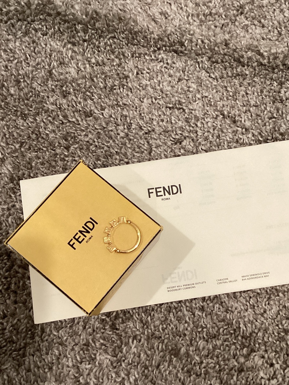 Fendi ring